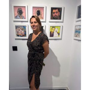 Małgorzata Limon-Wyrzykowska w galerii Espacio Jovellanos